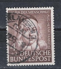 Germany Famous orphan’s educator August Francke stamp 1953 #B334 CV$9 A-2
