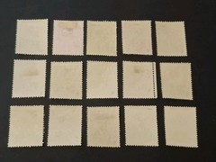 German Occupation SERBIA 1941 SERBIEN * MH Full Set Mi 1-15 1st overprint