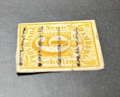 1859 Hamburg #7, Used Coat of Arms