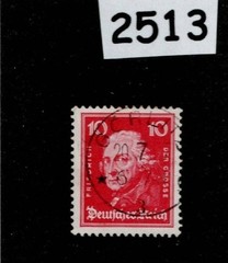 Used Stamp Sc 355 Fredrick the Great 1926-1927 German republic #2513