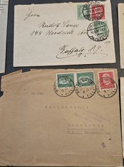 14 Imperial German & Third reich Era Covers all sent to the United States USA