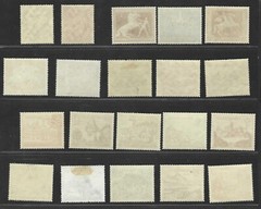 GERMANY 1938-1940 SEMI-POSTALS MINT NEVER HINGED SC. B90, B134-136, B144, B145