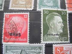 Germany, WW II, nazi stamps 1934-1945,also propaganda, WW II, Wehrmacht