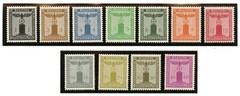 GERMANY STAMPS, Scott S1-S11, 1938/Hitler, Franchise Stamps, MNH 13010