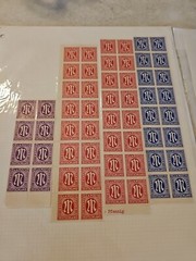 Post WWII STAMPS GERMANY ALLIED OCCUPATION 1945-46 LOT