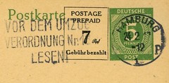 GERMANY Event Cancels Deutsche Postal Card Stationery Cover Stamp Collection