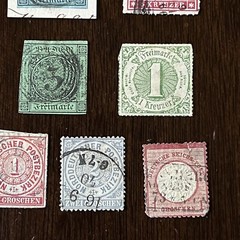 1800’s GERMANY STATES LOT OF 10 DIFFERENT STAMPS #43
