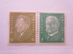 GERMANY Zusammendrucke Michel W28, MINT LIGHTLY HINGED Lot26 Cat €24