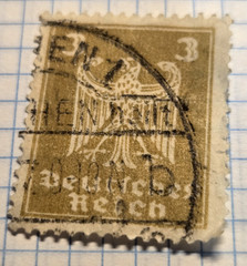 GERMANY 1927 TO 1930 14 STAMPS 2 DUPLICATES