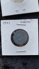 World War II stamps and coins Germany