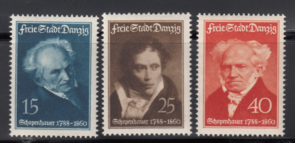 Danzig 1938 Mi.Nr. 281-83 *
