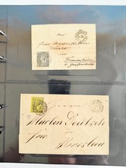 Saxony Briefe-Sammlung Vorphila – German Reich Approx. 200 Piece IN 2 Albums