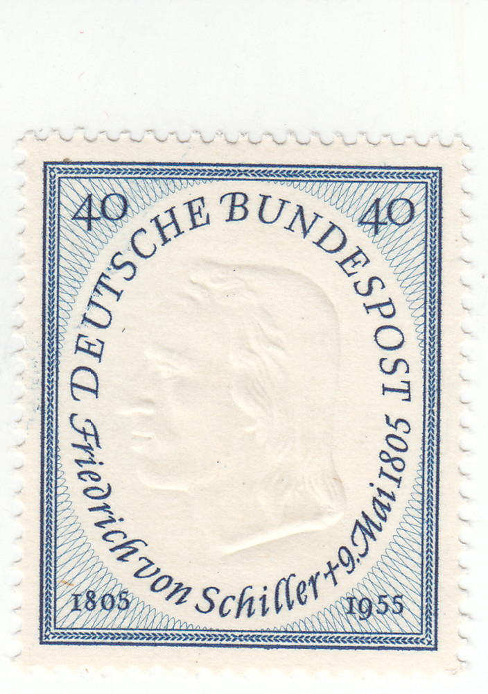 Germany – Scott # 727 – 40p Blue – MNH