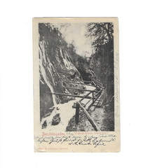 GERMANY (Bavaria) 1903 Picture post card sent from Berchtesgaden to Karlsbad