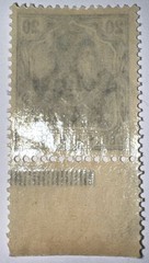Travelstamps: Germany Offices in Belgium Stamps 25c on 20pf Mint MOGNH Wmk