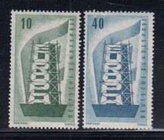 WEST GERMANY Rebuilding Europe MNH set