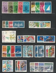 Germany: 14 set complete, mint and used, all sport thematic, good value EBA036