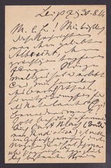 GERMANY 1914, Pre-stamped postcard Mi #P90 from Leipzig to Kavelstorf