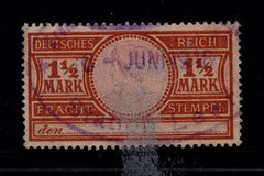 Germany 1920s 1.5m Revenue Used / Nice Cancel – S40675