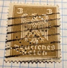 GERMANY 1927 TO 1930 14 STAMPS 2 DUPLICATES