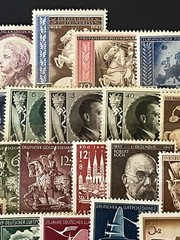 GERMANY – DEUTSCHES REICH – WWII – Collection of MNH Stamps