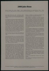 GERMANY ART-SHEET 1989/01 BONN BAUWERKE ARCHITECTURE UNISSUED DESIGNS!!