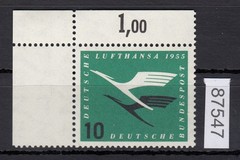 Bundle 1955, Mich. No.: 206 VB ** Corner Edge