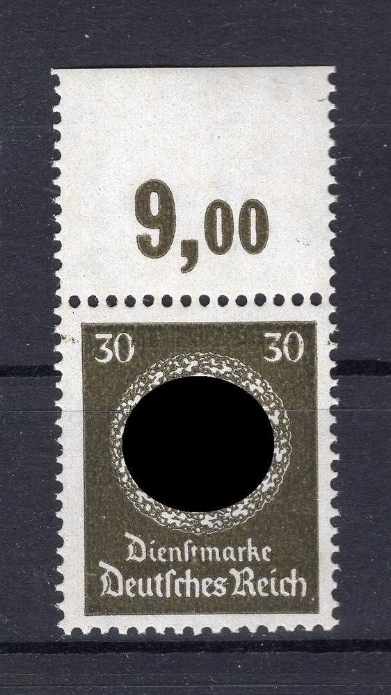 DR-Dienst 141 POR OBERLAND MNH Postfrisch MICHEL 141 POR Echt