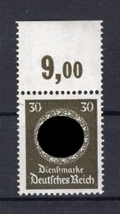 DR-Dienst 141 POR OBERLAND MNH Postfrisch MICHEL 141 POR Echt