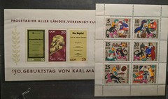 East Germany / DDR 1968 Complete Year Set MNH