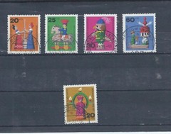 Germany stamps. 1971 Humanitarian Relief Funds – Wooden toys set plus .(A774)