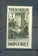 Saar 156 Luxury** MNH Mint Never Hinged 90EUR (70180)