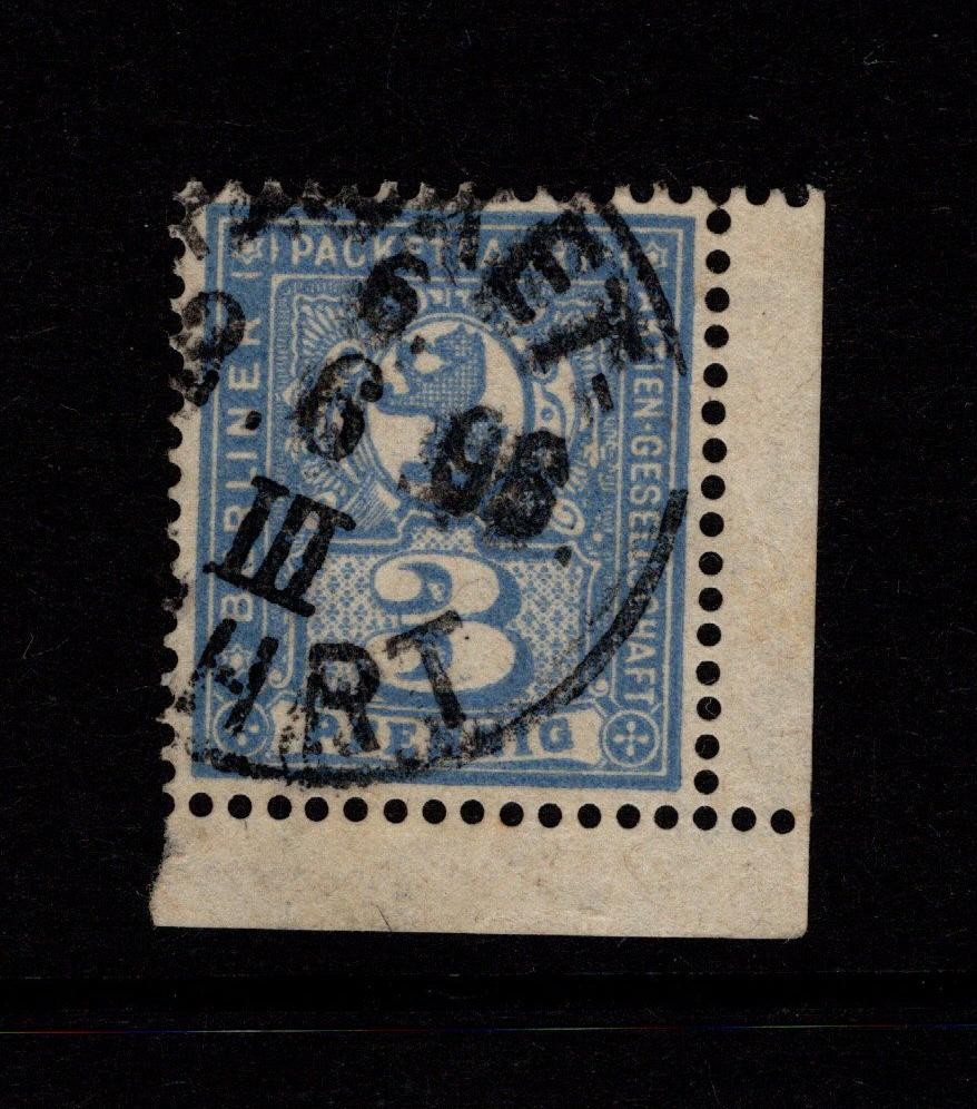 Germany 1903 3p Berlin Private Post Used – S58699