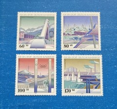 Germany Stamps, Scott B741-B744 Complete Set MNH