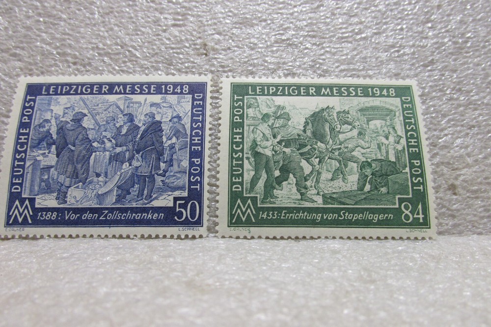 1948 GERMANY MH SCOTT #582-583