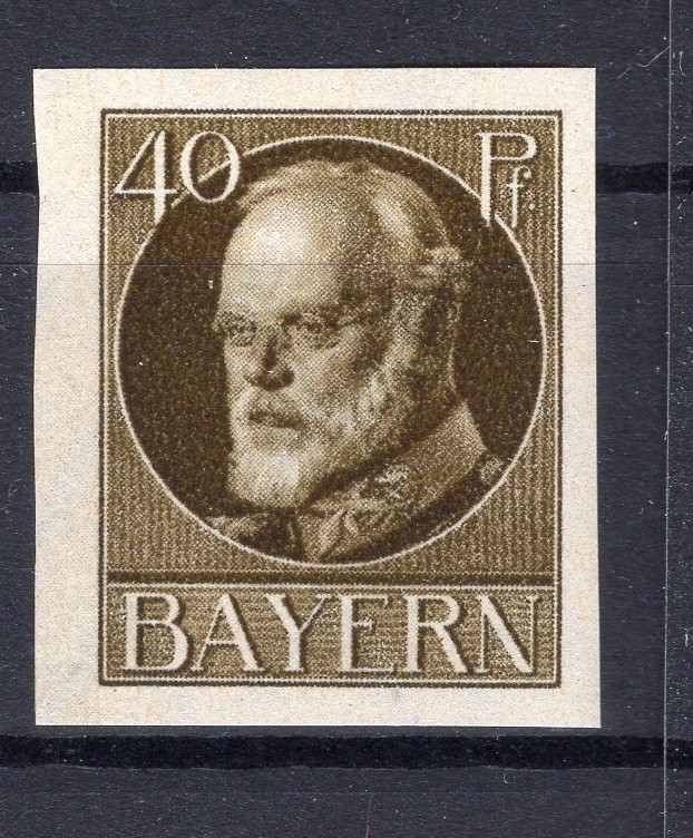 Bayern 100IU Peace Overprint Uncancelled MNH Post Fresh 150EUR