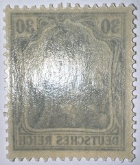 Travelstamps: Germany Stamps Mi:#144 – 30pf Mint Og Ng WMK MOGNH