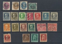 Bavaria (Germany) Stamps 1911-1920 SGB138/40;171A;173A/5A;179A;181A;183A/7A;….