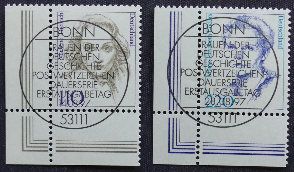 Bundle MiNr. 1939-1940 First Day BONN Cancelled (AL 094)