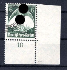 Dr-3.Reich 586Er Bogen Ecke Gest. (Ca4047