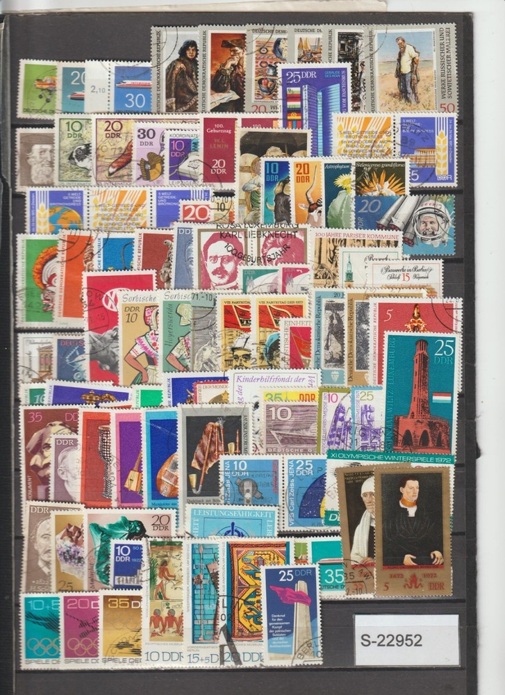 Germany DDR mixed lot S-22952