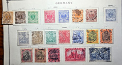 Germany Lot of 20 1889 – 1900 Stamps (SC 46-63, 46a)