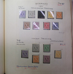 Germany Post War Stamps Album, Allied Military, MNH, MH, Used