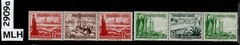 MLH Stamps B107-109-110-112 1937 Germany WWII Winter relief fund #2909a