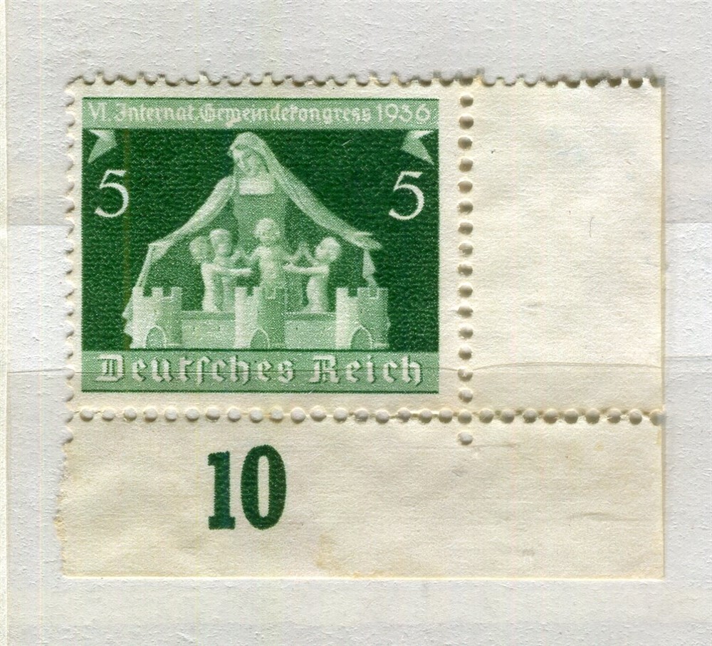 GERMANY; 1935 early Local Govt. Congress Mint unused value