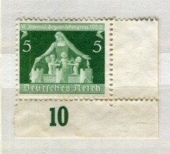 GERMANY; 1935 early Local Govt. Congress Mint unused value