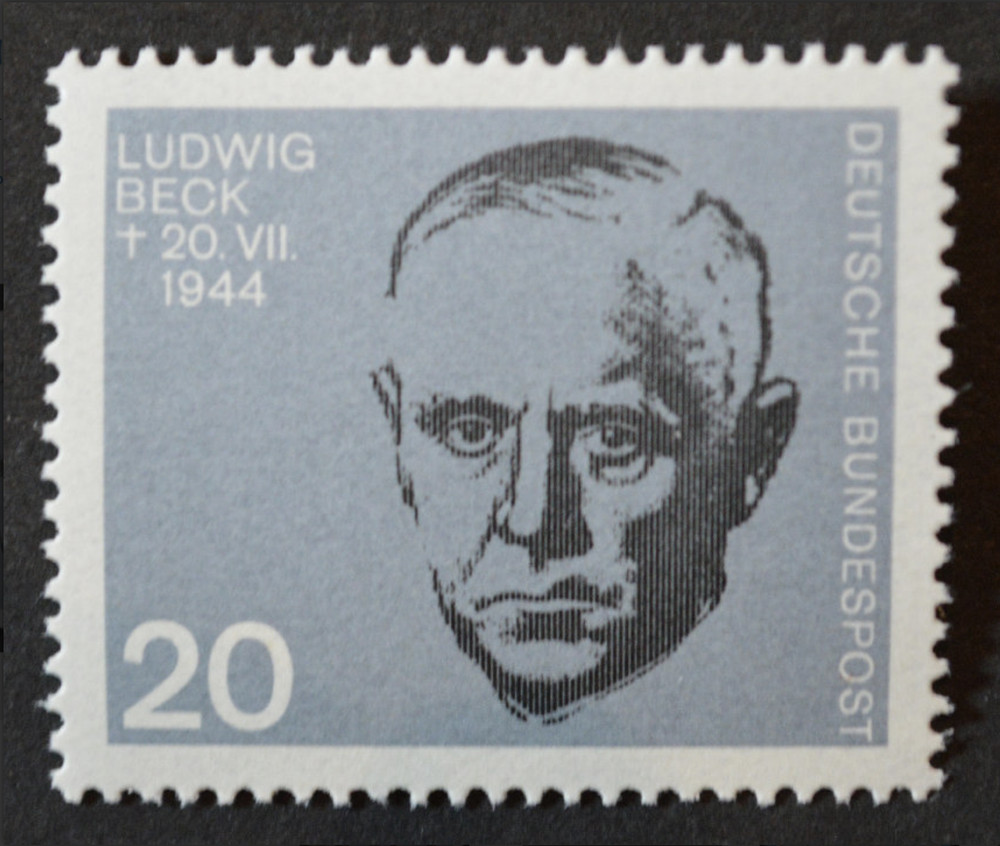 BRD FRG #Mi0432 MNH 1964 WWII Nazi Resistance Beck Ludwig [884]