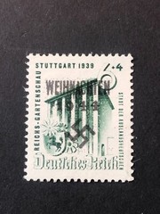Germany WWII propaganda fantasy (DODECANESE) 6+4 Rpf. MINT NO GUM (MNG) #725