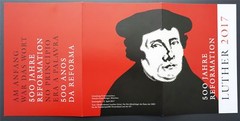 GERMANY / BRAZIL MINISTER CARD 2017 MARTIN LUTHER CARTE MINISTRE RARE!! /u203