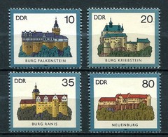 Germany – DDR : Castle set from 1984 – mint NH